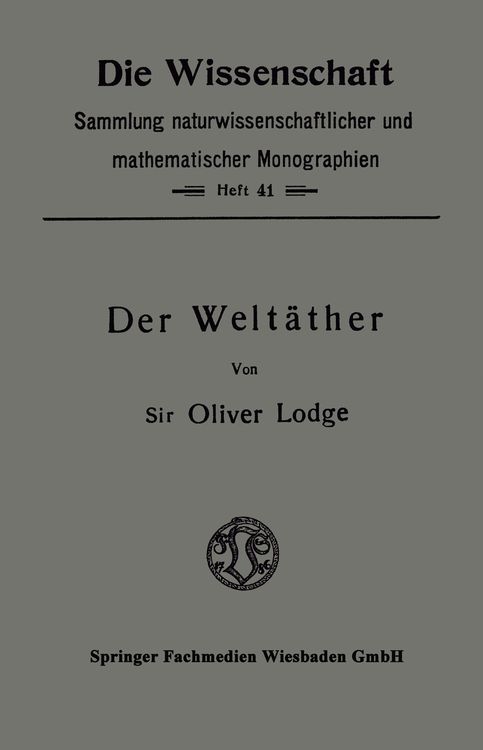 Produktbild: Der Welt&auml;ther