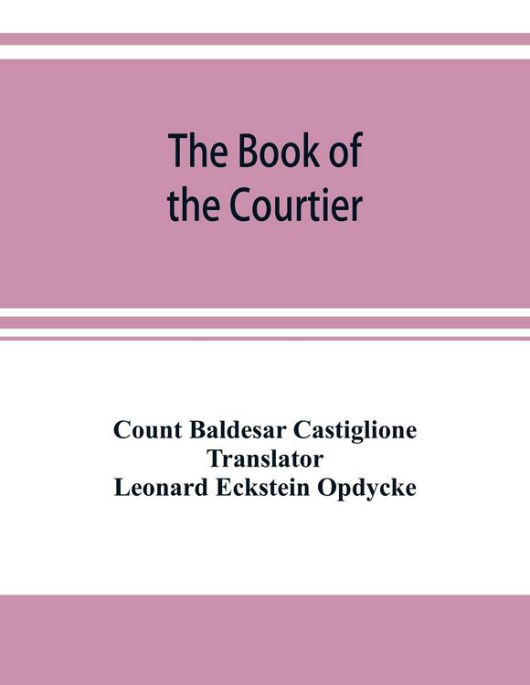 Produktbild: The book of the courtier