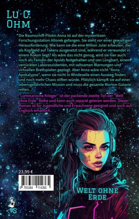 Produktbild: Luminarische Krieger - Band 2 von "Welt ohne Erde", auch separat lesbar