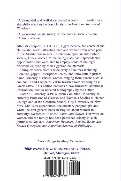 Produktbild: Women in Hellenistic Egypt