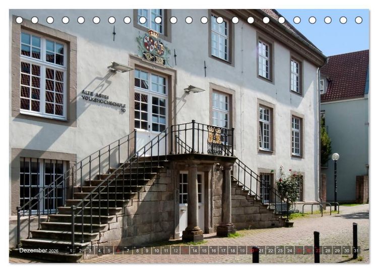 Produktbild: Malerisches Lemgo (Tischkalender 2026 DIN A5 quer), CALVENDO Monatskalender