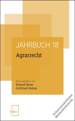 Produktbild: Agrarrecht