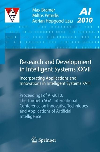 Produktbild: Research and Development in Intelligent Systems XXVII