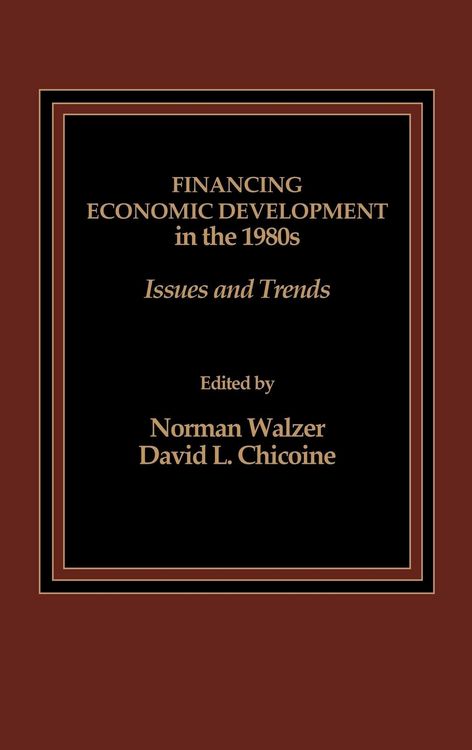 Produktbild: Financing Economic Development in the 1980s