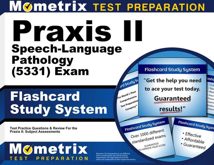 Produktbild: Praxis II Speech-Language Pathology (5331) Exam Flashcard Study System