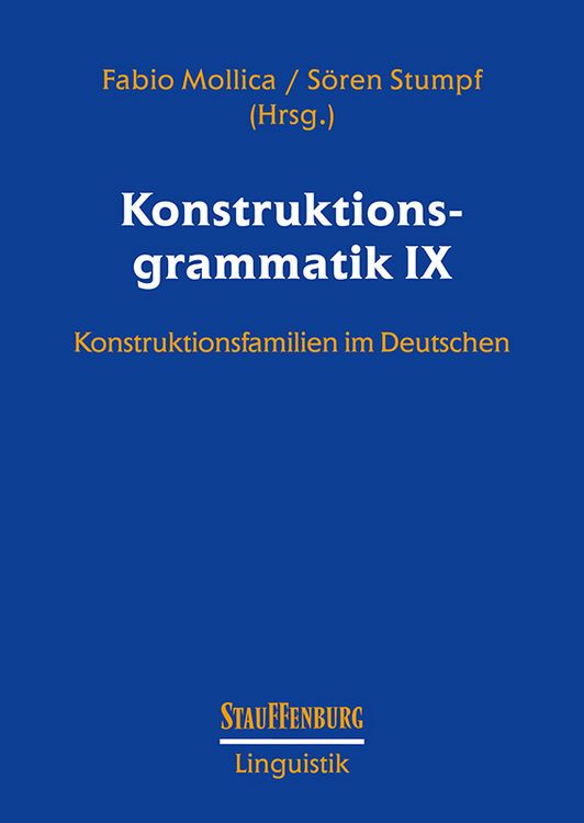 Produktbild: Konstruktionsgrammatik IX