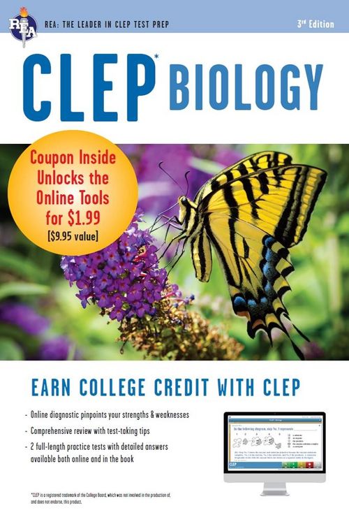 Produktbild: CLEP(R) Biology Book + Online