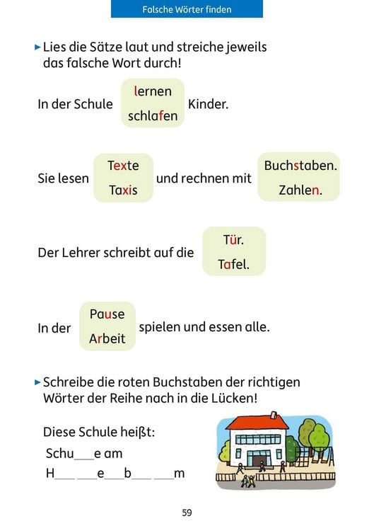 Produktbild: Mathe und Deutsch 1. Klasse &Uuml;bungsblock
