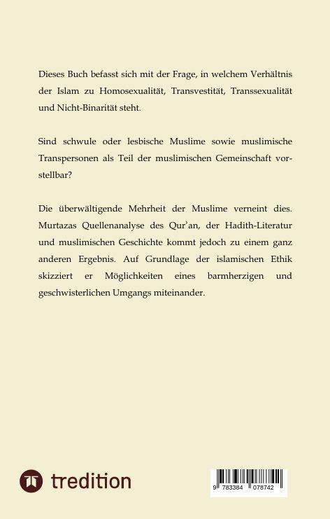 Produktbild: Islam und Homosexualit&auml;t: