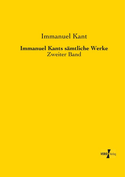Produktbild: Immanuel Kants s&auml;mtliche Werke
