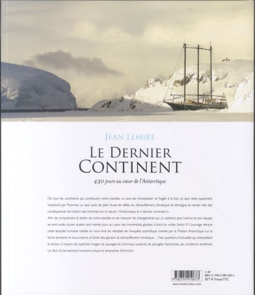 Produktbild: Le dernier continent : 430 jours au coeur de l'Antarctique