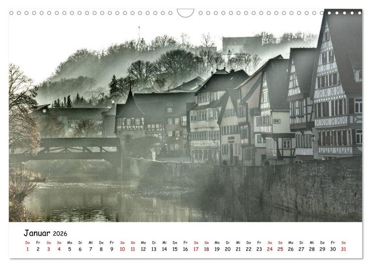 Produktbild: Hohenlohe - Zwischen Stadt und Land (Wandkalender 2026 DIN A3 quer), CALVENDO Monatskalender
