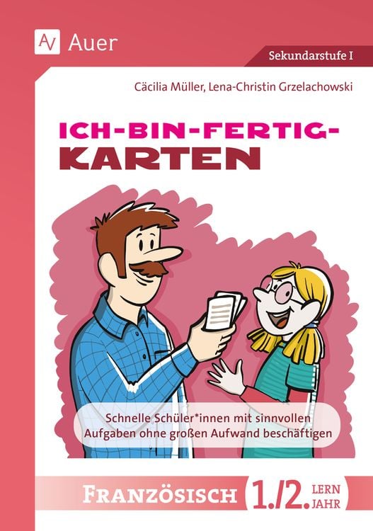 最適な材料 Ich-bin-fertig-Karten Englisch Klassen 5-6 - Englisch 教育学