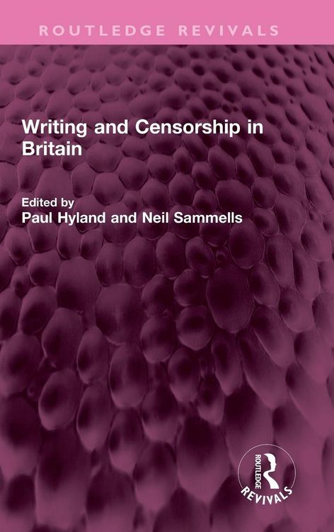 Produktbild: Writing and Censorship in Britain