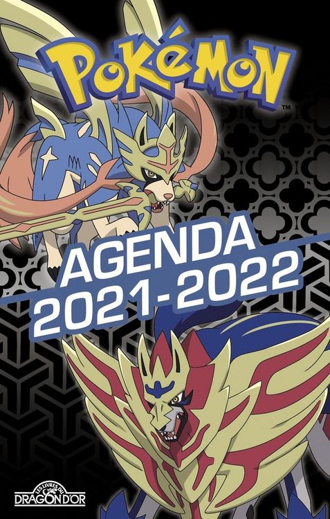 Produktbild: Pok&eacute;mon : agenda 2021-2022 : Zacian et Zamazenta