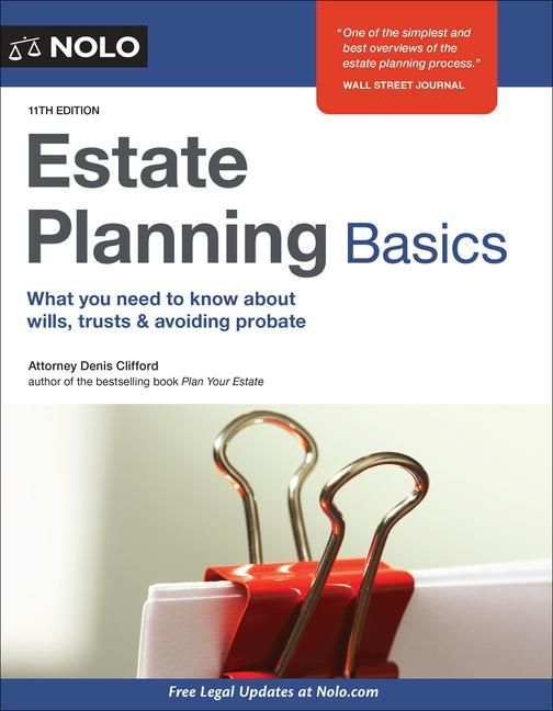 Produktbild: Clifford, D: Estate Planning Basics