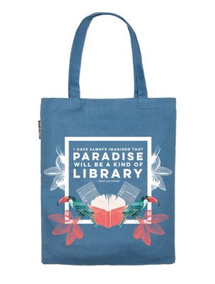 Produktbild: Jorge Luis Borges: Paradise Tote Bag