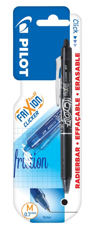Produktbild: Pilot Frixion Clicker 0,7 schwarz