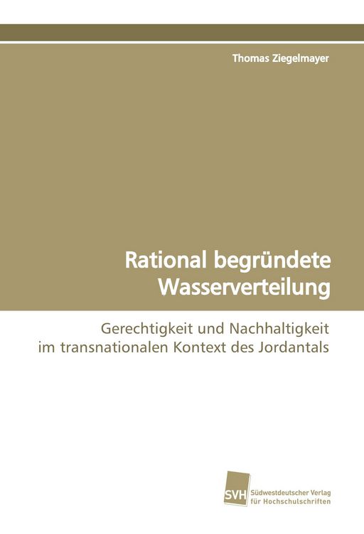 Produktbild: Rational begr&uuml;ndete Wasserverteilung