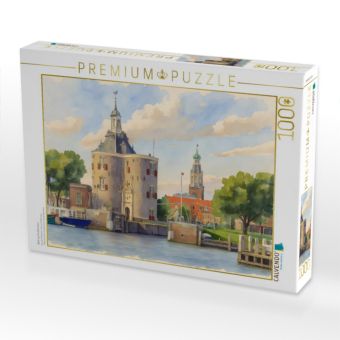 Produktbild: CALVENDO Puzzle Blick auf Enkhhuisen | 1000 Teile Lege-Gr&ouml;&szlig;e 64x48cm Foto-Puzzle f&uuml;r gl&uuml;ckliche Stunden