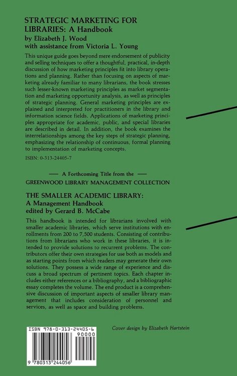 Produktbild: Strategic Marketing for Libraries