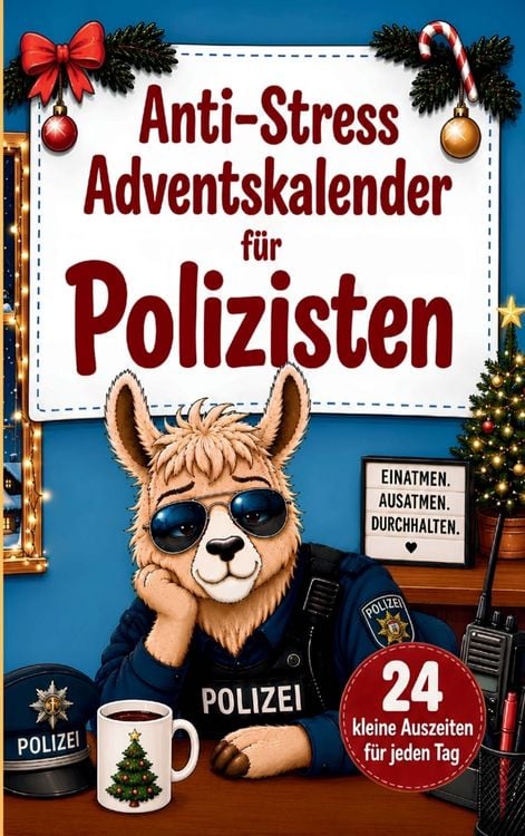 Produktbild: Anti-Stress Adventskalender f&uuml;r Polizisten und Polizistinnen