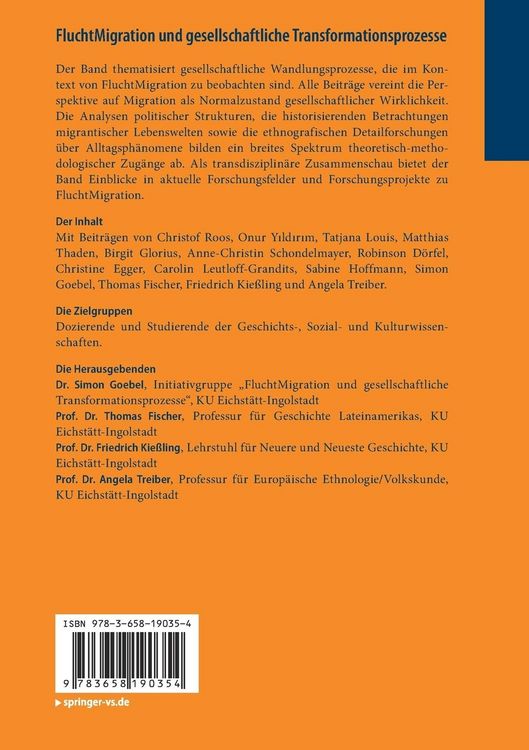 Produktbild: FluchtMigration und gesellschaftliche Transformationsprozesse
