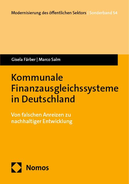 Produktbild: Kommunale Finanzausgleichssysteme in Deutschland