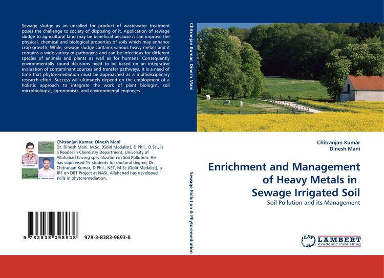 Produktbild: Enrichment and Management of Heavy Metals in Sewage Irrigated Soil
