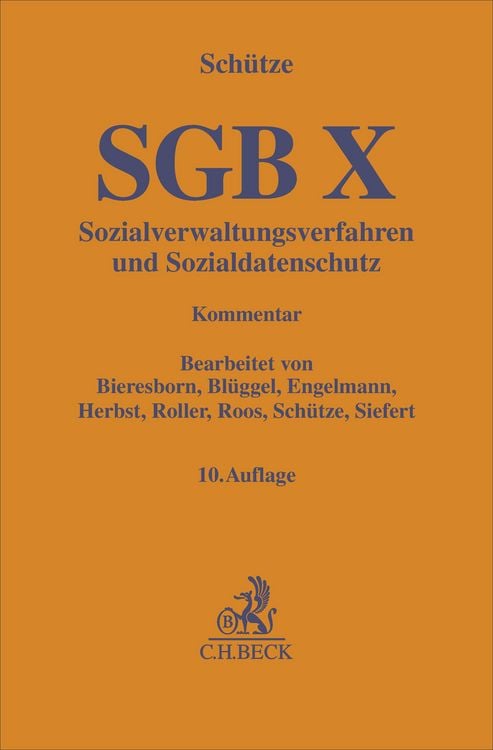 Produktbild: SGB X