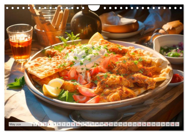 Produktbild: STREET FOOD Impressions around the world (Wall Calendar 2026 DIN A4 landscape), CALVENDO 12 Month Wall Calendar