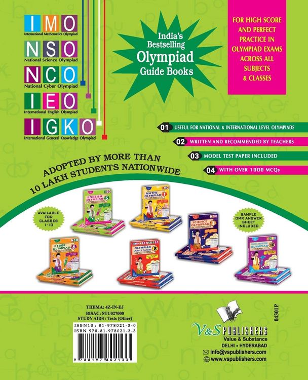 Produktbild: Olympiad Workbook English Class 10