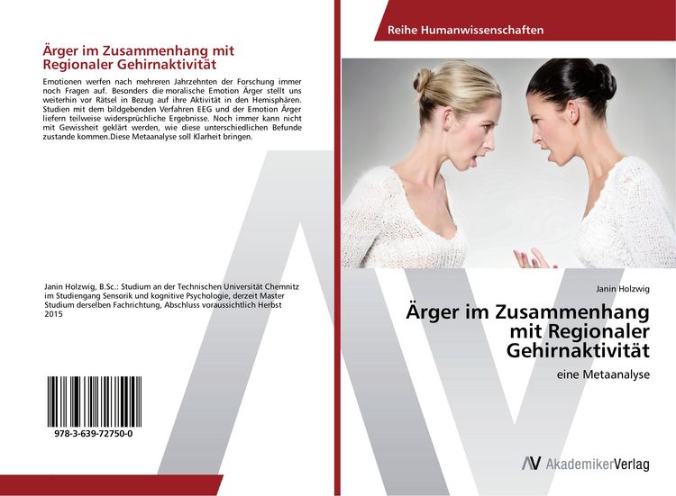 Produktbild: &Auml;rger im Zusammenhang mit Regionaler Gehirnaktivit&auml;t