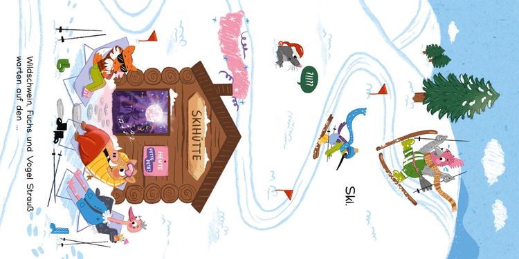 Produktbild: Kakadu und Kolibri fahren eine Runde ... Ski!