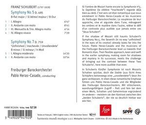 Produktbild: Schubert: Symphonies Nos. 5 & 7 "Unfinished"