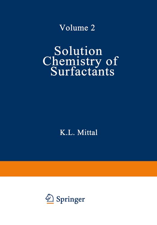Produktbild: Solution Chemistry of Surfactants