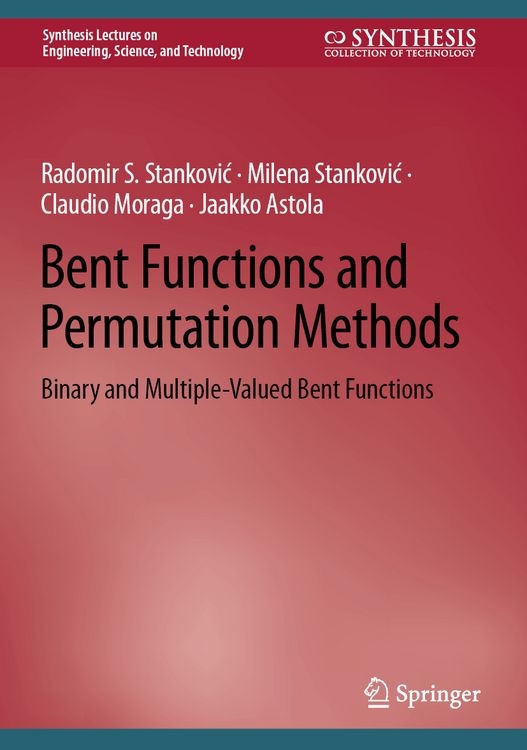 Produktbild: Bent Functions and Permutation Methods