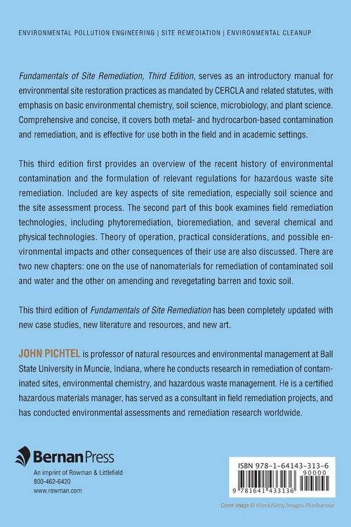 Produktbild: Fundamentals of Site Remediation