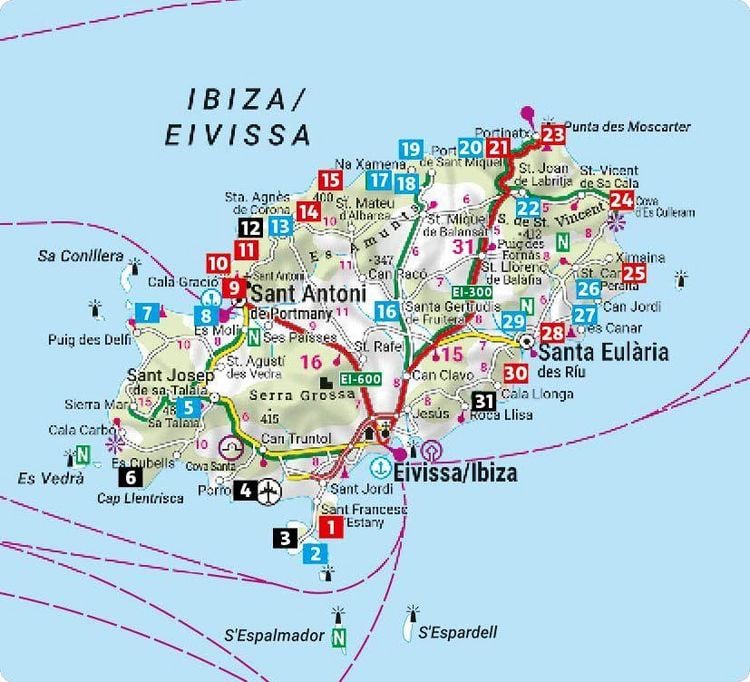 Produktbild: ROTHER Wanderf&uuml;hrer Ibiza