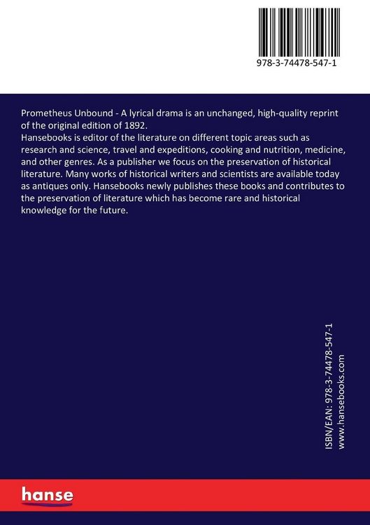 Produktbild: Prometheus Unbound