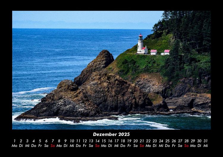 Produktbild: Landschaftskalender 2025 Fotokalender DIN A3