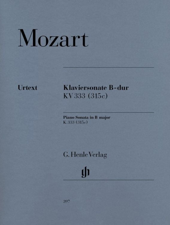 Bild vom Artikel Wolfgang Amadeus Mozart - Klaviersonate B-dur KV 333 (315c) vom Autor Wolfgang Amadeus Mozart