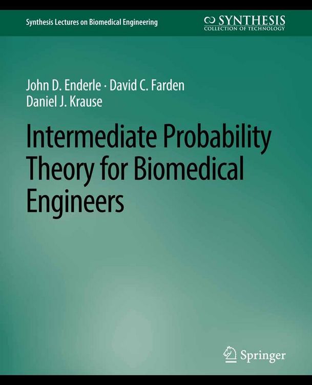Produktbild: Intermediate Probability Theory for Biomedical Engineers