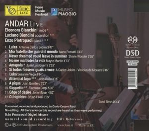 Produktbild: Andar Live (Natural Sound Recording)