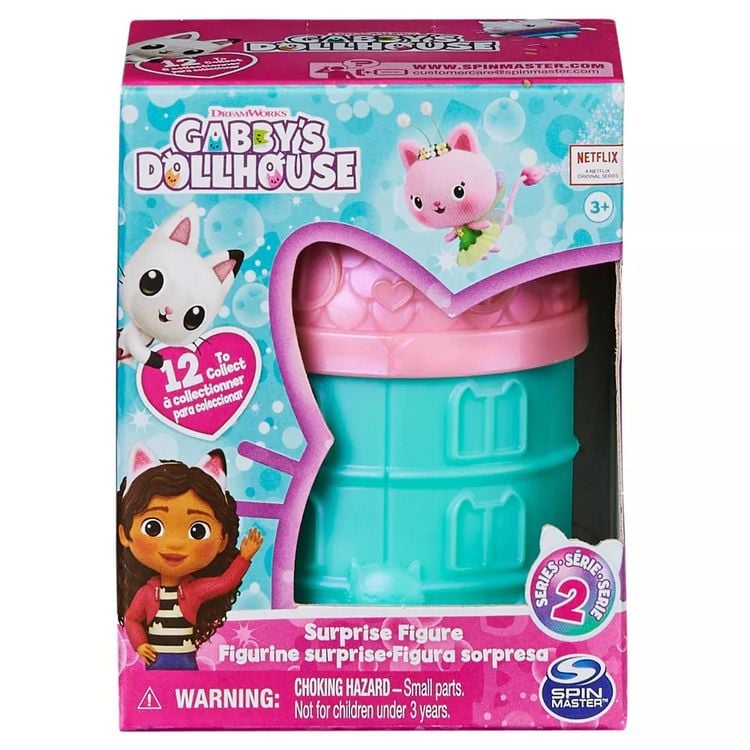 Produktbild: Gabby‘s Dollhouse, 1 von 12 Mini Überraschungs-Figuren (verschiedene Serien-Charaktere)