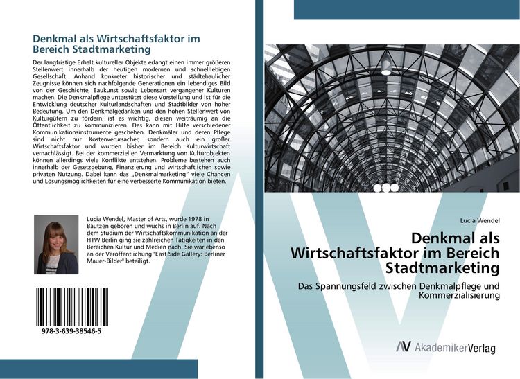Produktbild: Denkmal als Wirtschaftsfaktor im Bereich Stadtmarketing