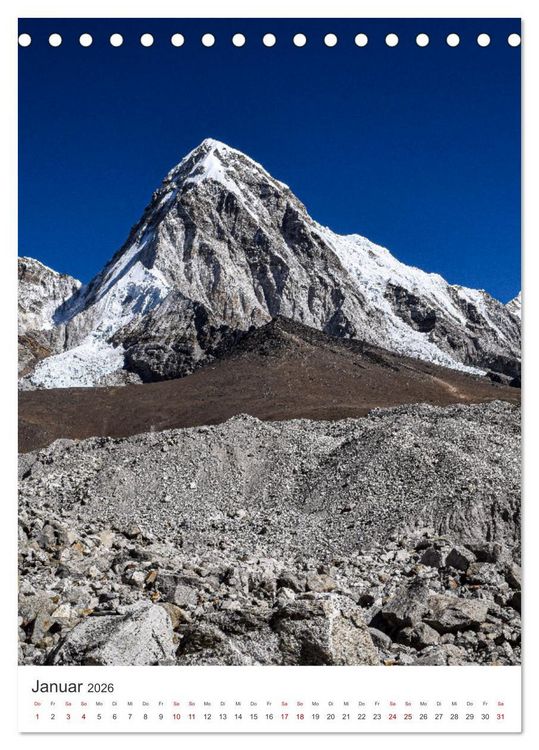 Produktbild: Nepal- K&ouml;nigreich der G&ouml;tter (Tischkalender 2026 DIN A5 hoch), CALVENDO Monatskalender