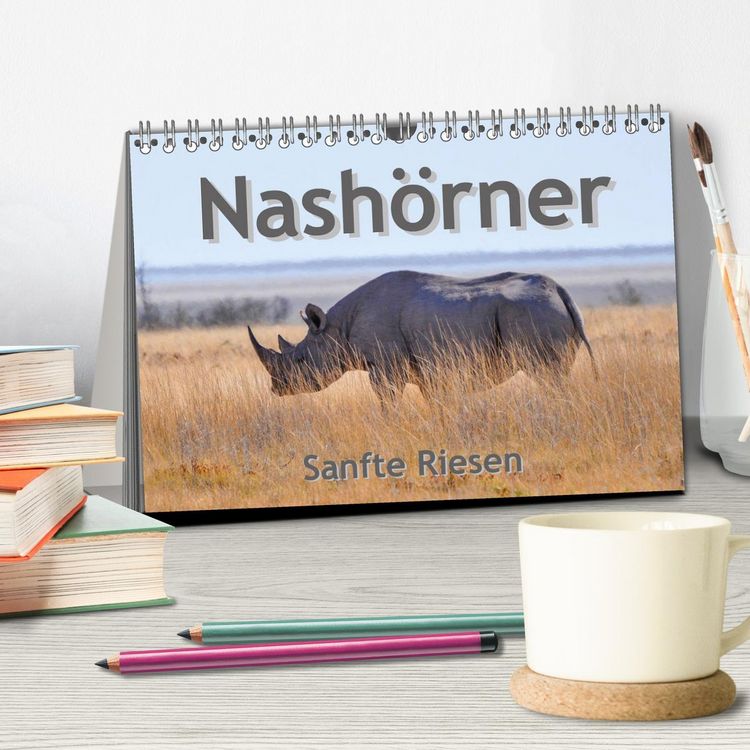 Produktbild: Nash&ouml;rner - Sanfte Riesen (Tischkalender 2026 DIN A5 quer), CALVENDO Monatskalender