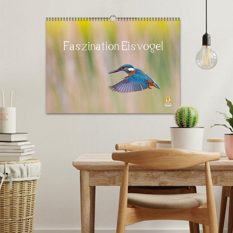 Produktbild: Faszination Eisvogel (Wandkalender 2026 DIN A3 quer), CALVENDO Monatskalender