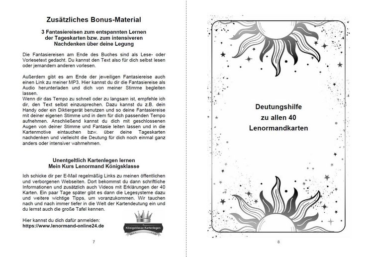 Produktbild: Kartenlegen lernen mit 40x LENORMAND POWER Band 13